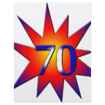 70th Birthday flyers by 70th_birthday_gifts 70th Birthday flyers