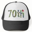 70th birthday hat