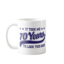 70th Birthday Coffee Mugs