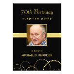 70th Birthday Party Invitations -  Photo Optional invitations