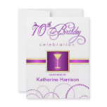 invitations, 70th, birthday, party, invitation,