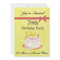 70th Birthday Party Personalized Invitation by NightSweatsDiva 70th Birthday Party Personalized Invitation