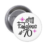 70th Birthday Pin