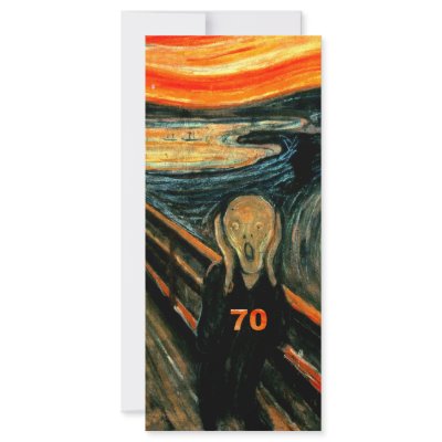 70th Birthday Rack Cards by 70th_birthday_gifts