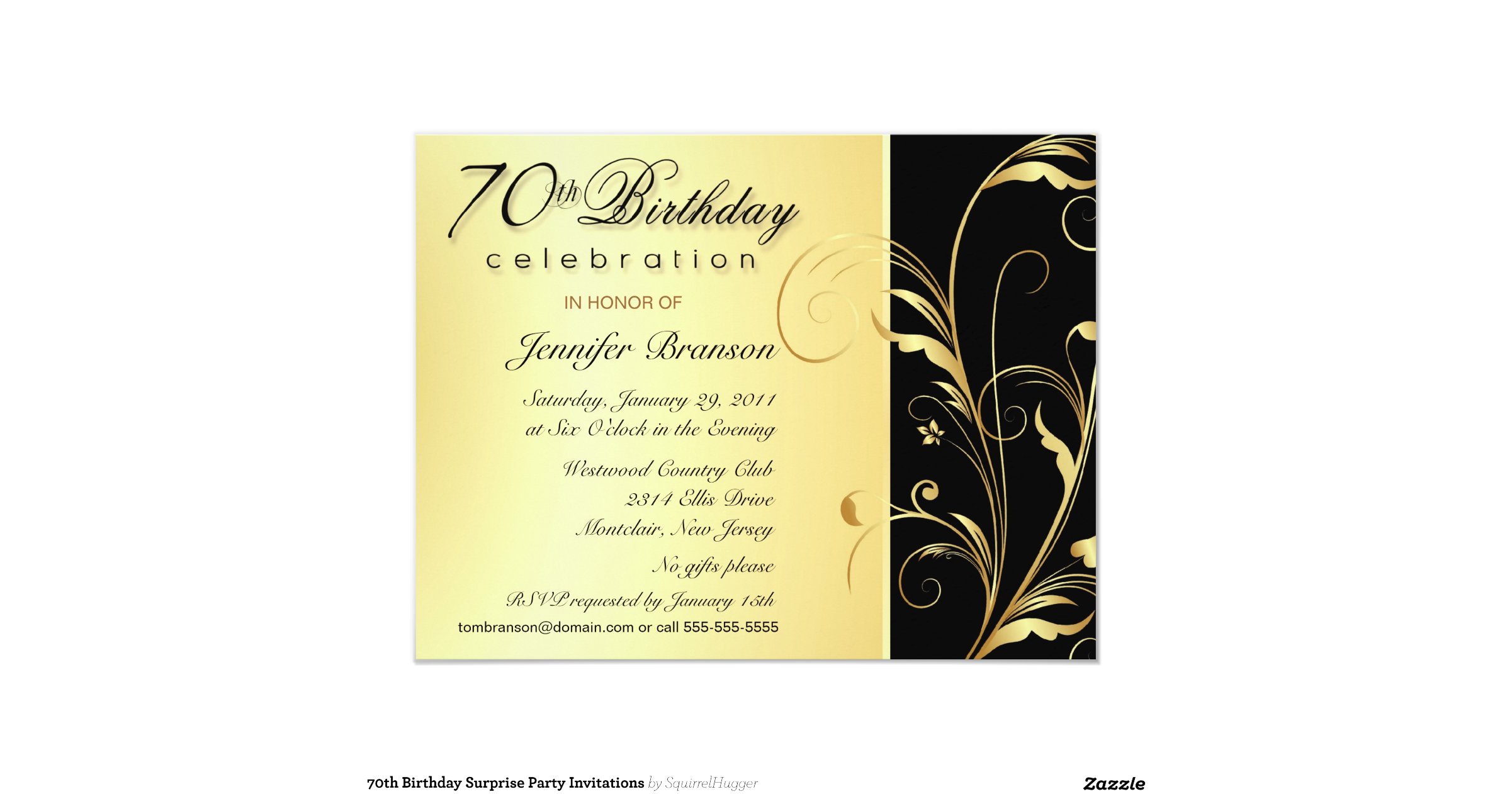 70th_birthday_surprise_party_invitations ...