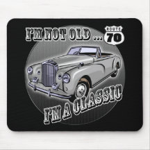 70th Birthday T-shirts and Gifts Mouse Mat