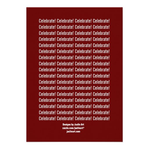 70th Modern Birthday Black Silver White Red W1789 Invites