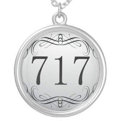 717 Area Code Custom Jewelry