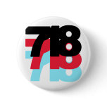 718 Area Code buttons