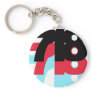 718 Area Code Key Chain