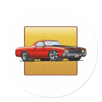71 El Camino Sticker