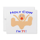 71 Holy Cow! Custom Invites