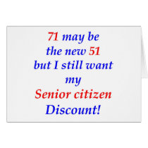 71 Senior Citizen Card