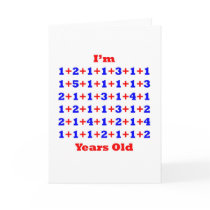 71 Years old! Greeting Card