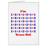 71 Years old! Greeting Card