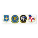 71st Squadron Logos bumper stickers