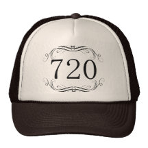720 Area Code Mesh Hats