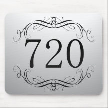 720 Area Code Mouse Pads