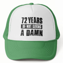 72 years mesh hat