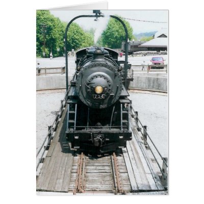 734 on turntable greeting cards by jimspokernight