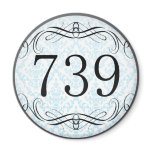 739 Area Code Refrigerator Magnets