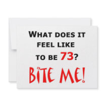 73 Bite Me! Personalized Invite