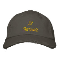 73 Hawaii embroidered hats by samsam28 73 Hawaii embroidered hats