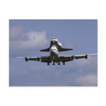 747 and shuttle arriving, Ottawa International Air Post Cards