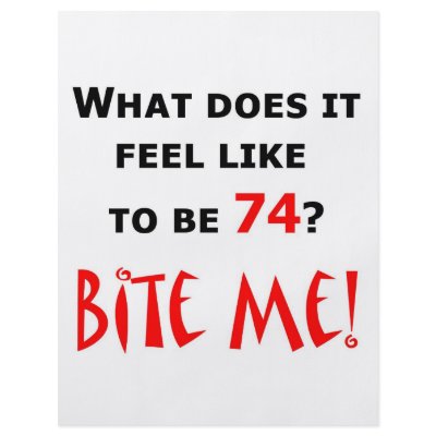 74 Bite Me! Flyer by oddballbirthdays8