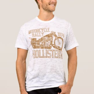'74 Motorcycle Rally (vintage gold) shirt