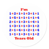 74 Years old! Stickers