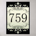 759 Area Code Print