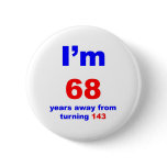 75 Birthday Pinback Buttons