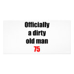 75  Dirty Old Man Photo Cards