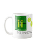 75...no need for a tie-break...by Lake Tennis Coffee Mug