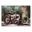 75. Rusty Tractor, California cards