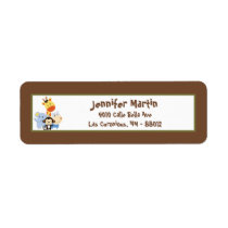 .75"x2.25" Return Address Label Jungle Play