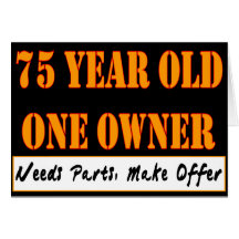 75 Year Old, One Owner - Needs Parts, Make Offer Cards