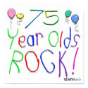 75 Year Olds Rock ! posters