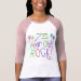 Ladies 3/4 Sleeve Raglan (Fitted)