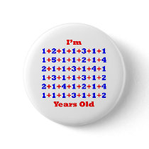 75 Years old! Pin