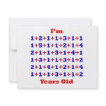 75 Years old! invitations