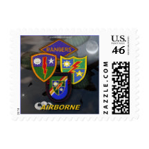 75th army airborne ranger flash patch veterans Pos Postage