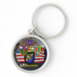 75th army airborne rangers veterans vets Keychain