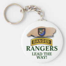 75th army rangers veterans vets vietnam Keychain