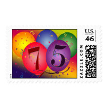 75th Birthday Balloon Postage