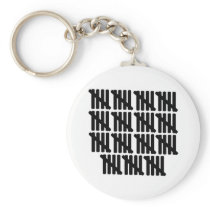 75th birthday keychains