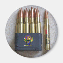 75th ranger patch veteran ww2 magnet garand m1