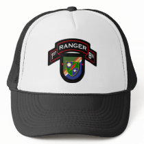 75th Ranger Regiment - Airborne - 1st Battalion hats