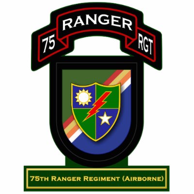 75th Ranger Regiment - Airborne Photo Cut Out by a2zgraphicsworks